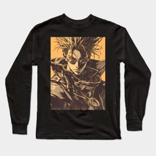 Legendary Gunslinger: Space Western Anime-Manga Adventure Long Sleeve T-Shirt